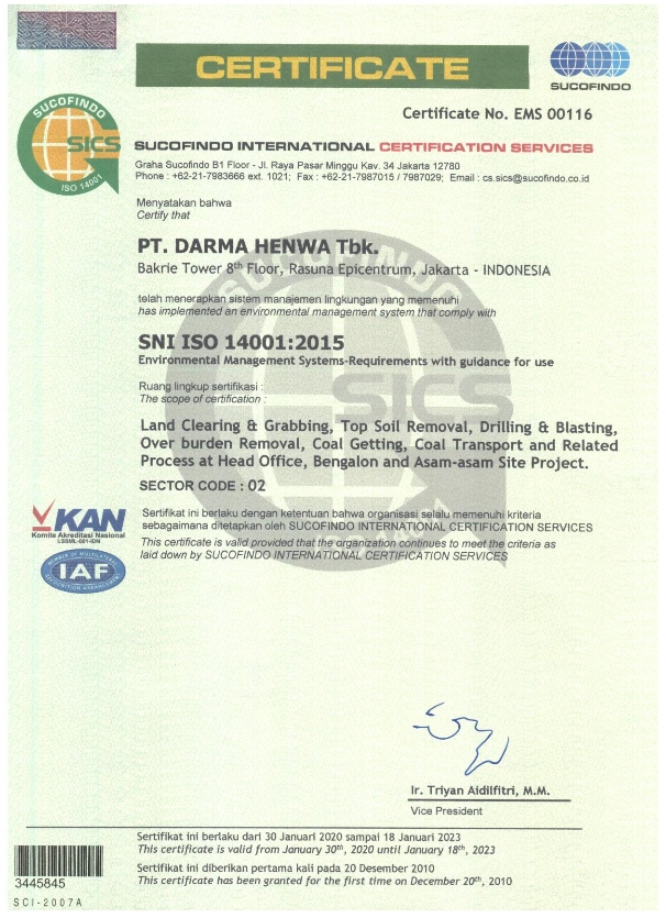 ISO 14001:2015 Environmental Management Systems-Requirements with guidance for use